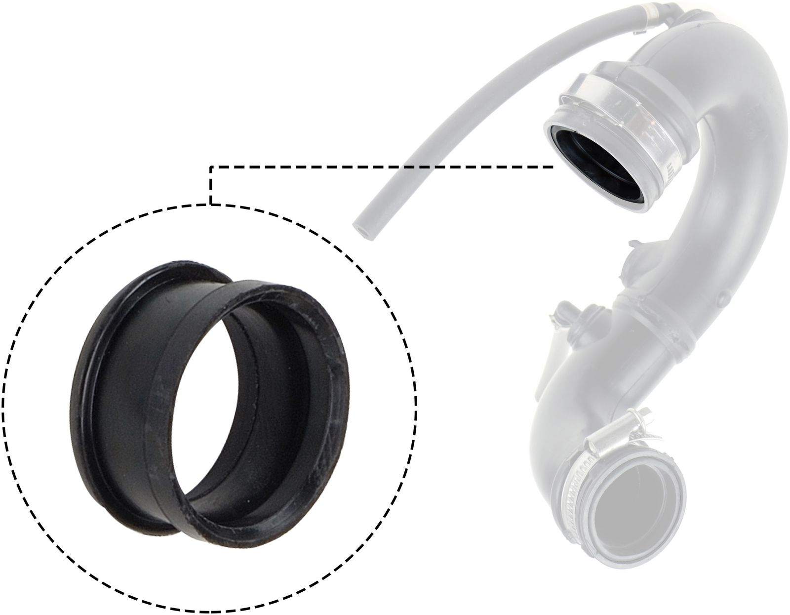 Seal Ring, charge air hose