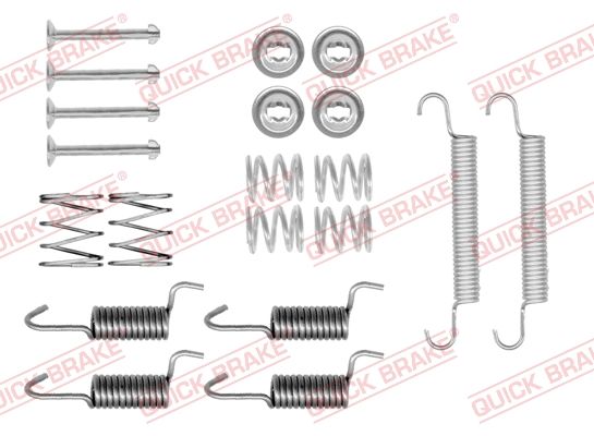 Accessory Kit, parking brake shoes