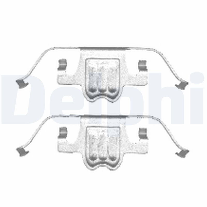 DELPHI LX0406 Accessory kit, disc brake pad