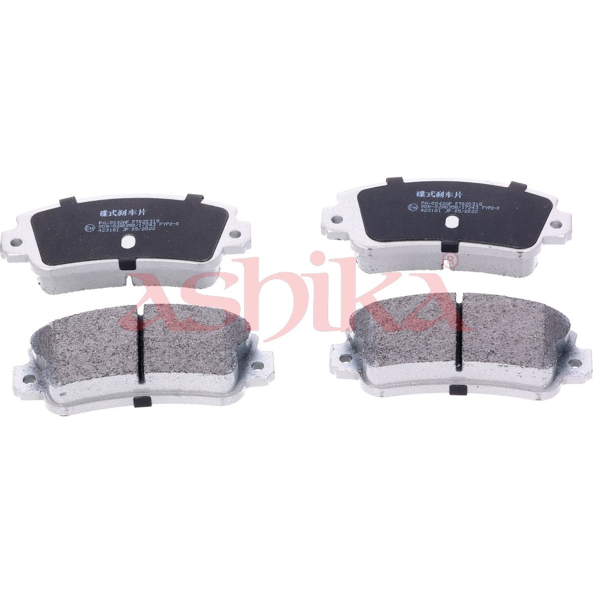 ASHIKA 50-00-0042 Brake pad set, disc brake