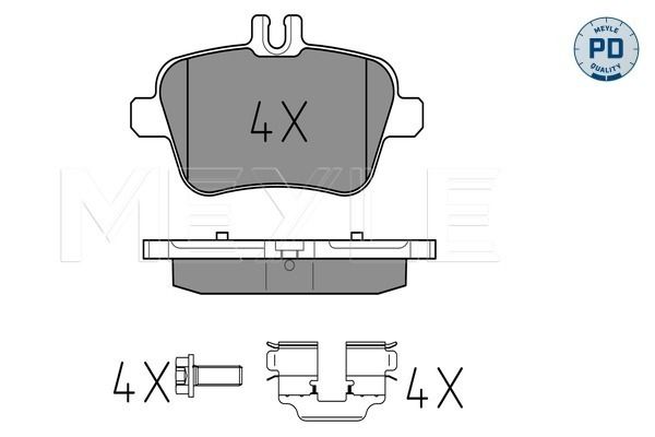 Brake Pad Set, disc brake-1