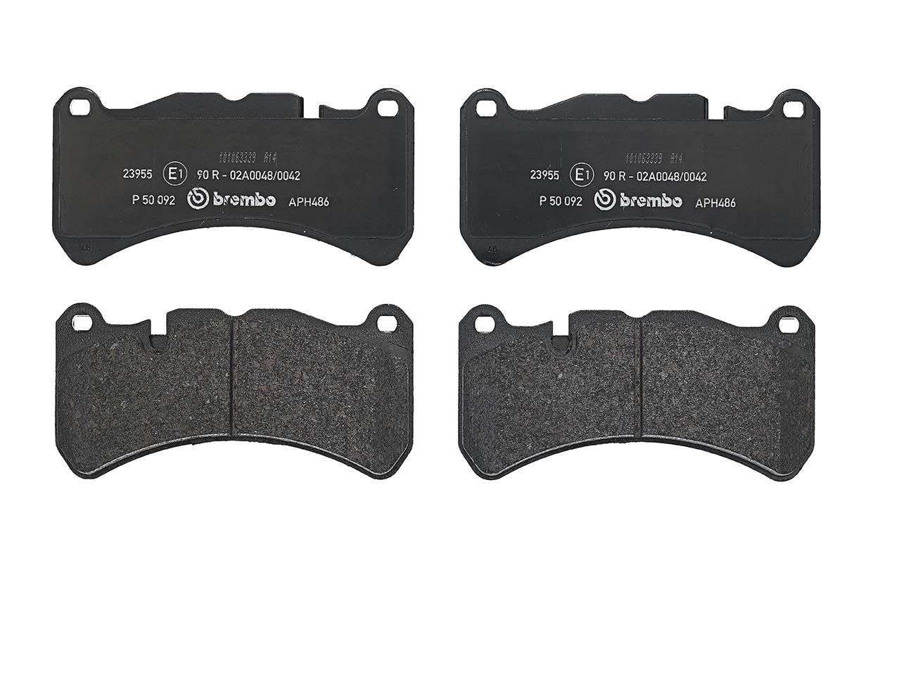 BREMBO P 50 092 Brake pad set, disc brake