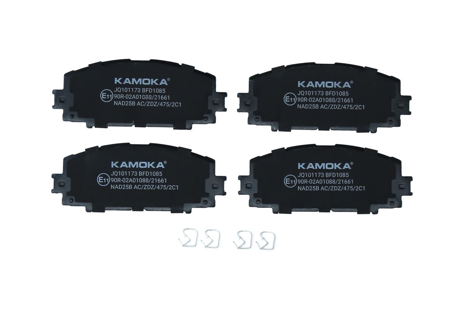 KAMOKA JQ101173 Brake pad set, disc brake