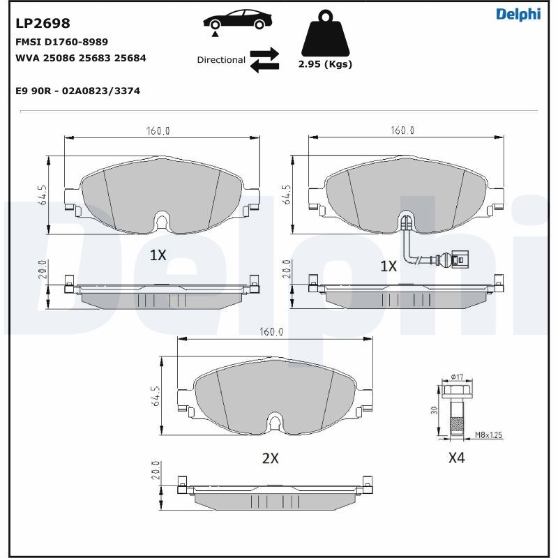 Brake Pad Set, disc brake-4