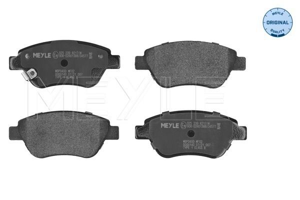 MEYLE 025 239 8217/W Brake pad set, disc brake