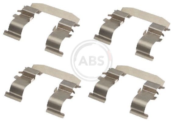 A.B.S. 1665Q Priedų komplektas, diskinių stabdžių trinkelės