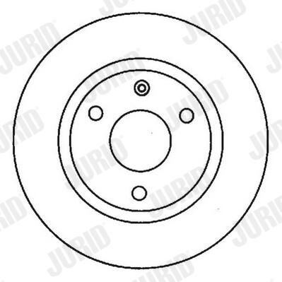 JURID 561682JC Brake disc