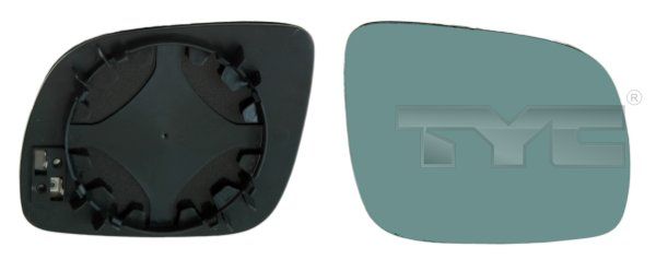 TYC 302-0011-1 Mirror glass, exterior mirror