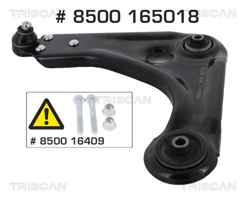 TRISCAN 8500 165018 Control/trailing arm, wheel suspension