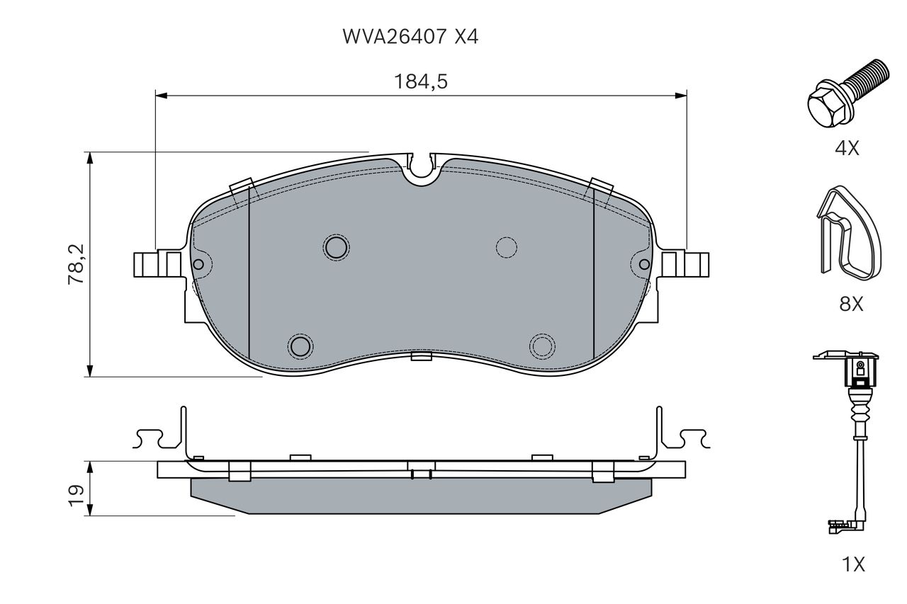 Brake Pad Set, disc brake-4