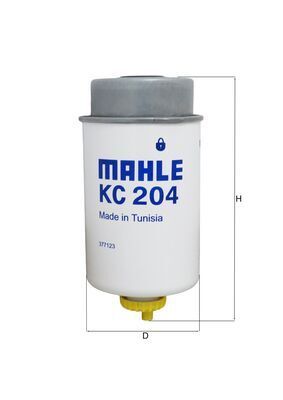 KNECHT KC 204 Fuel filter