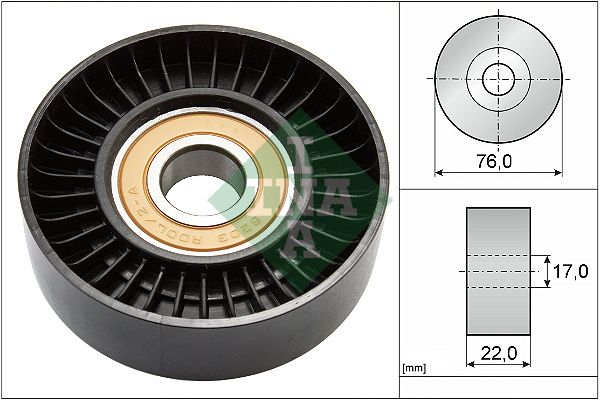 SCHAEFFLER INA 531 0677 30 Tensioner pulley, v-ribbed belt