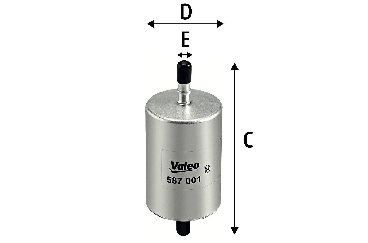 VALEO 587001 Kuro filtras