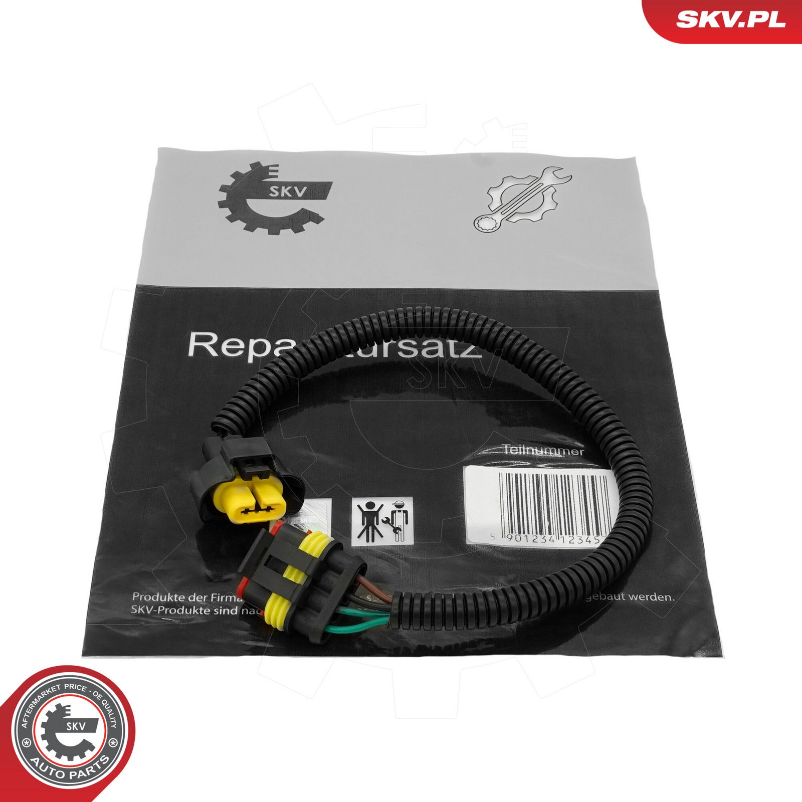 Cable Repair Kit, front fog light-3