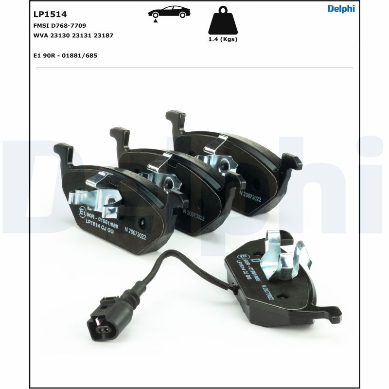 Brake Pad Set, disc brake-3