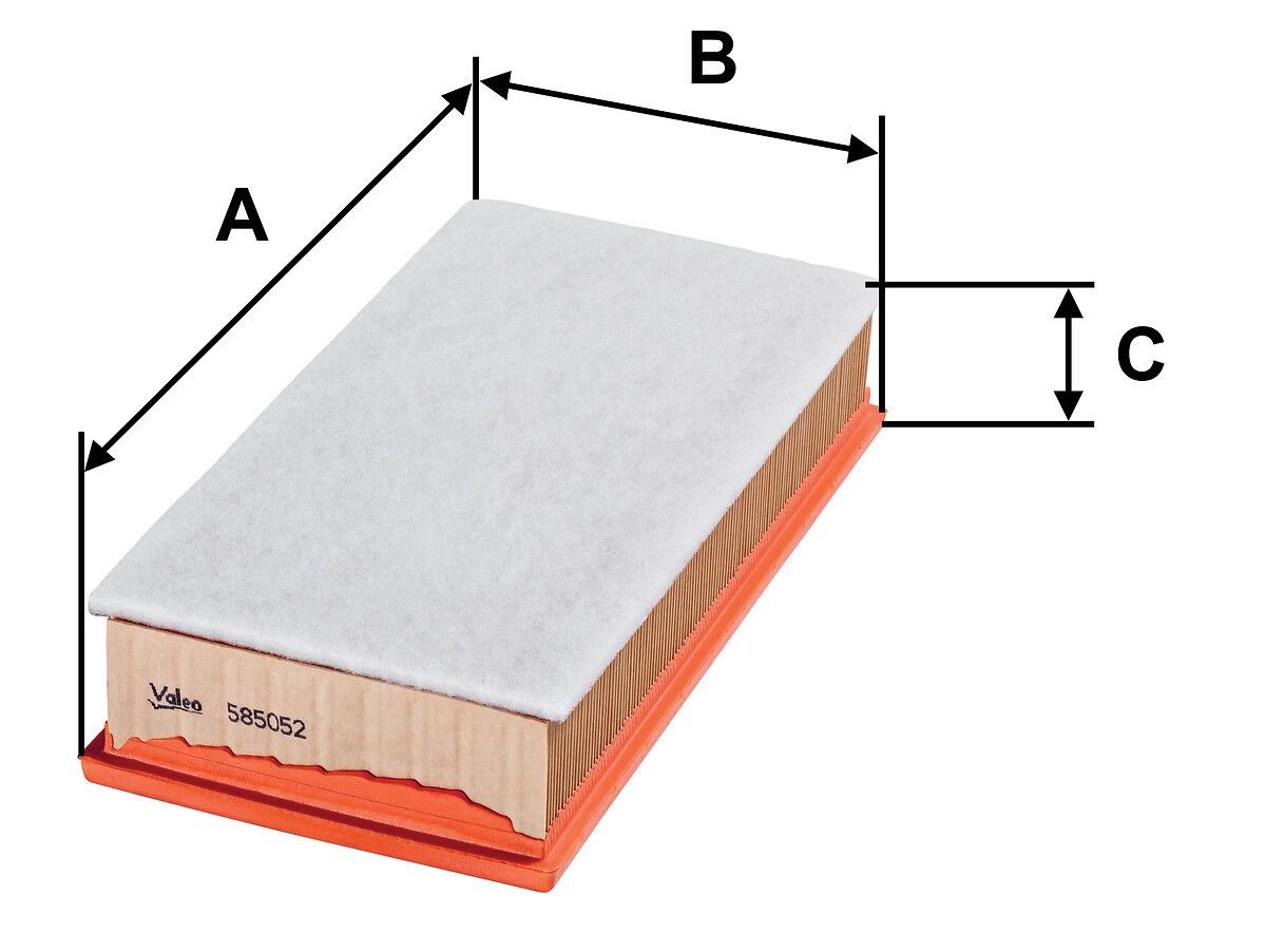 VALEO 585052 Oro filtras