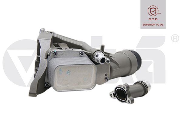 Oil Cooler, engine oil-2