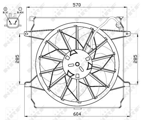 Fan, engine cooling-1