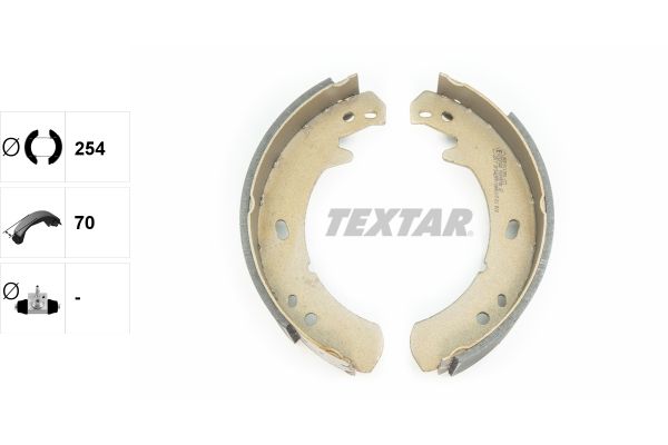 Brake Shoe Set, parking brake