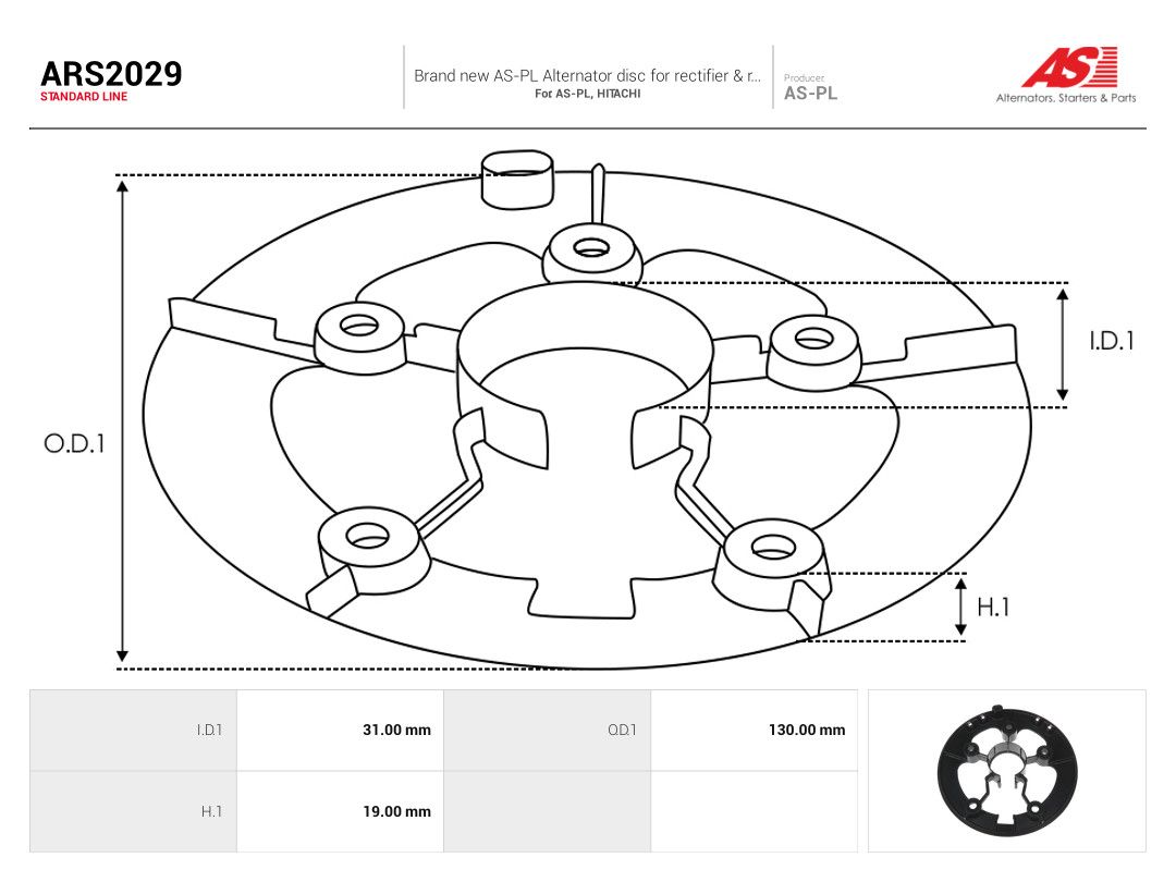 Repair Set, alternator-1