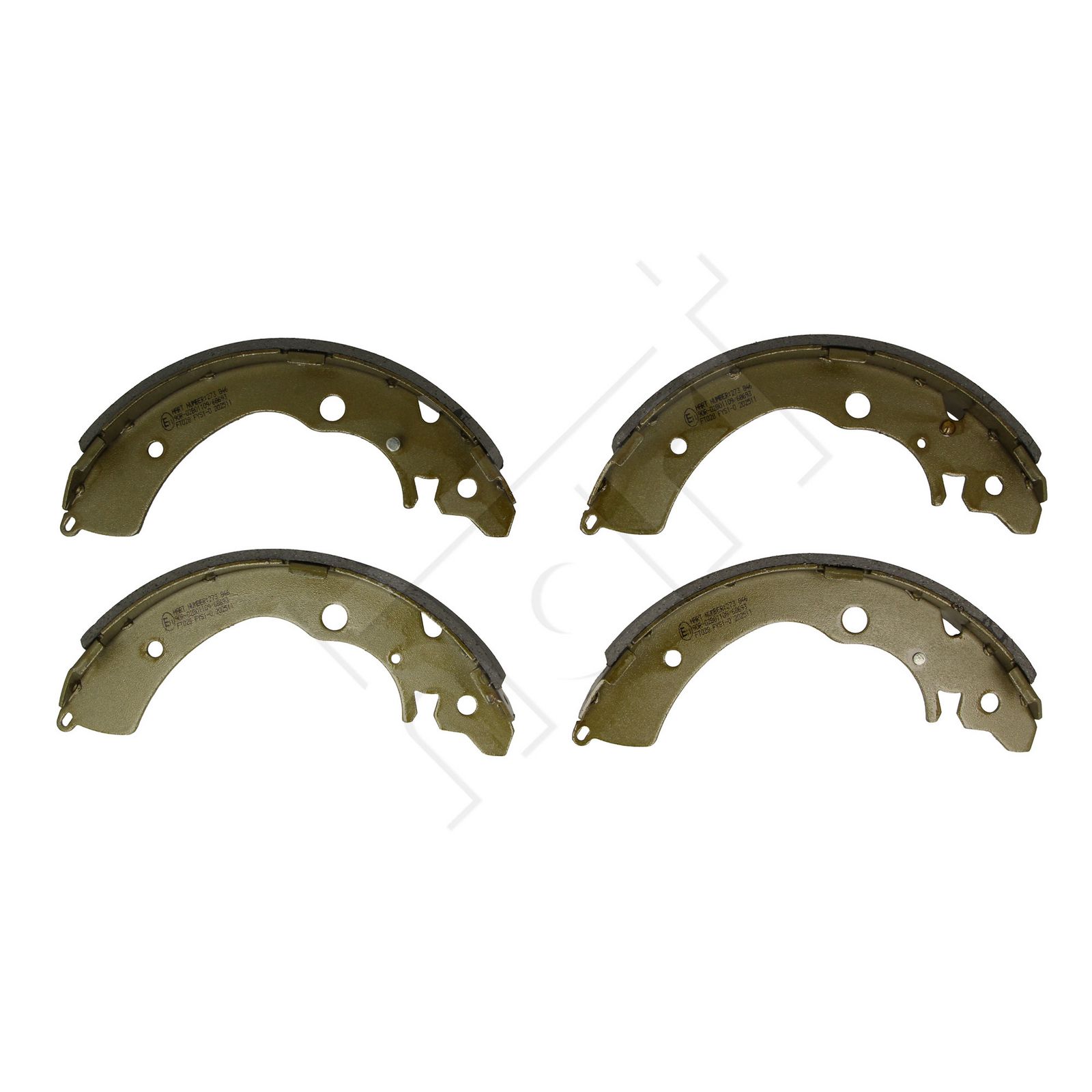 HART 273 846 Brake shoe set