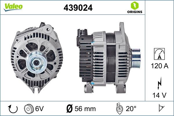 VALEO 439024 Alternator