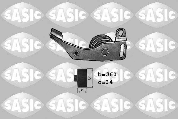 SASIC 8290560 Tensioner pulley, timing belt