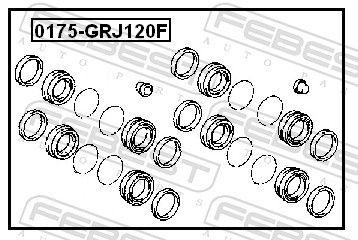 Repair Kit, brake caliper-1