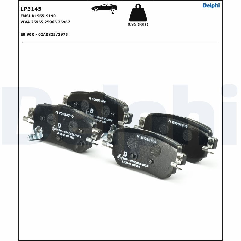Brake Pad Set, disc brake-3