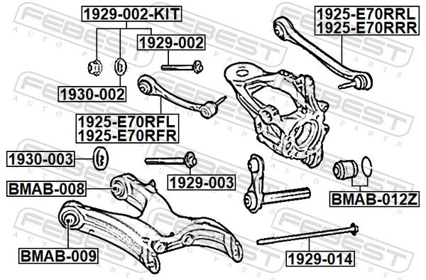 Control/Trailing Arm, wheel suspension-1