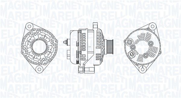 MAGNETI MARELLI 063737589910 Alternator