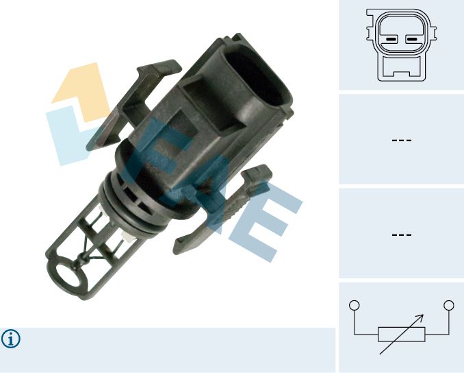 FAE 33178 Sensor, intake air temperature