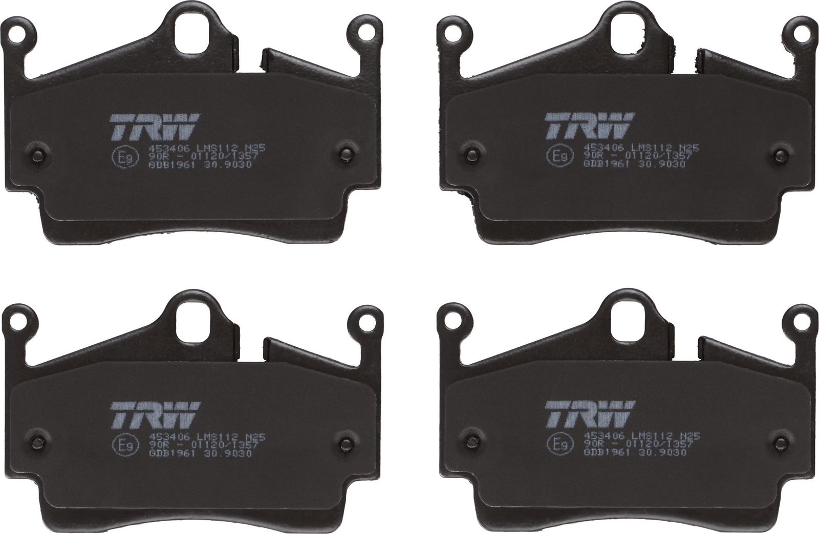 TRW GDB1961 Brake pad set, disc brake