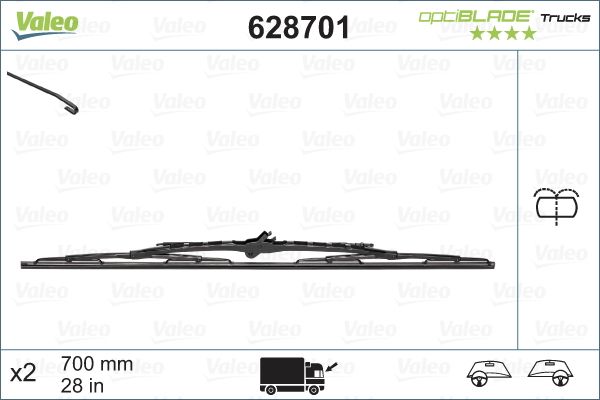 VALEO 628701 Wiper blade