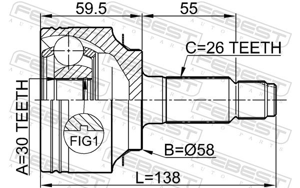 Joint Kit, drive shaft-1