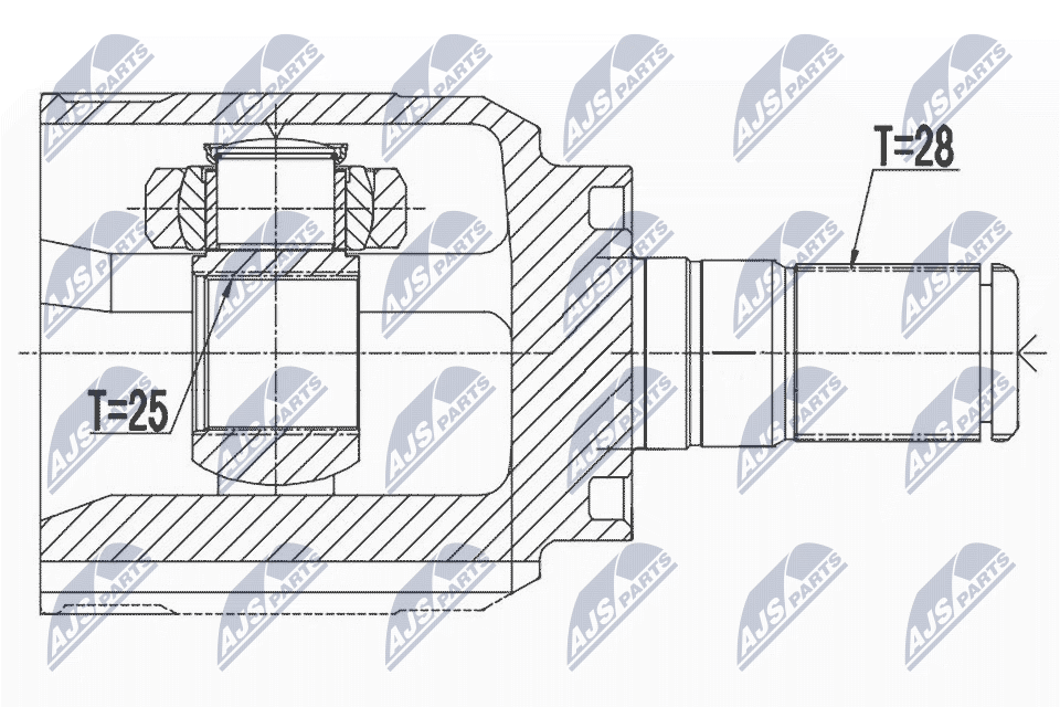 Joint Kit, drive shaft-1