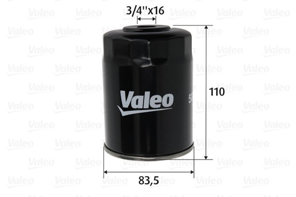 VALEO 587754 Fuel filter