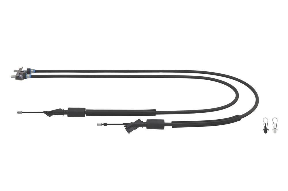 TOPRAN 304 747 Cable pull, parking brake