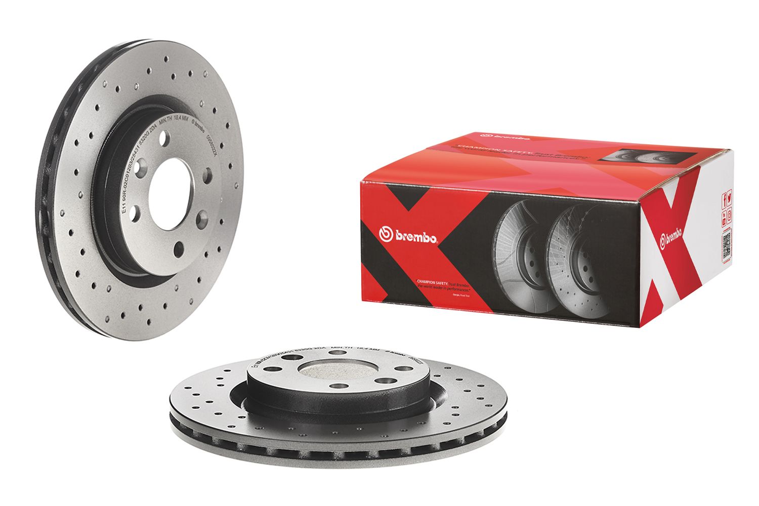 BREMBO 09.5802.2X Brake disc