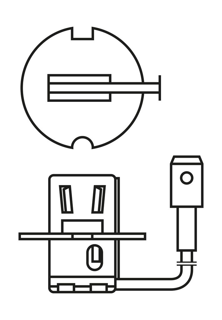 Bulb, high beam headlight-5