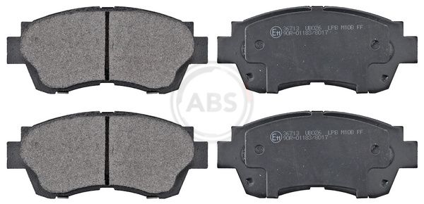 A.B.S. 36713 Brake pad set, disc brake