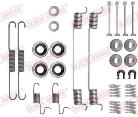 Accessory Kit, brake shoes