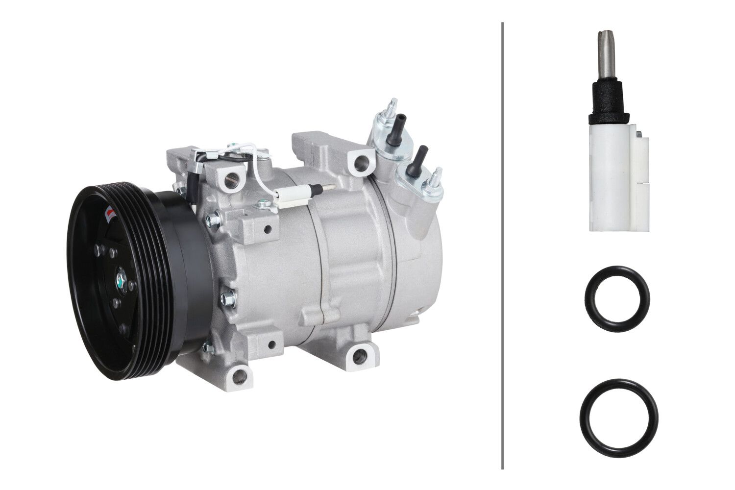 HELLA 8FK 366 201-361 Compressor, air conditioning