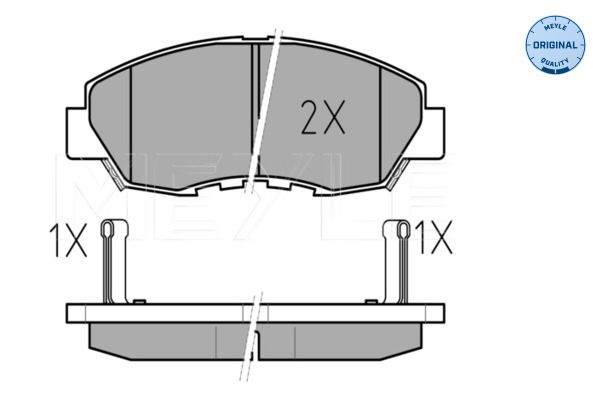 Brake Pad Set, disc brake-1