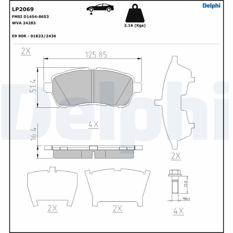 Brake Pad Set, disc brake-4