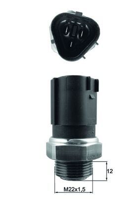 MAHLE TSW 62 Temperature switch, radiator fan