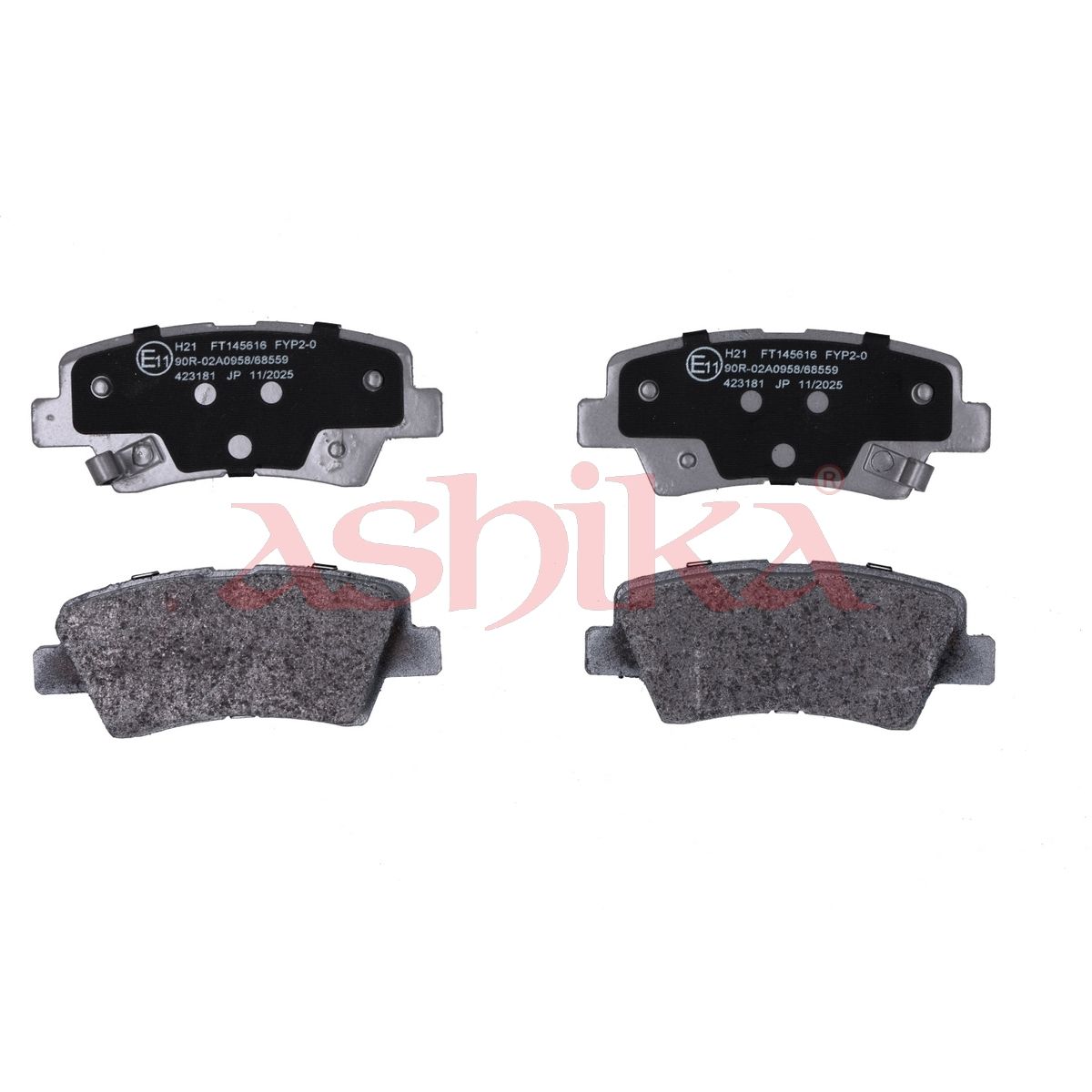 ASHIKA 51-0H-H21 Brake pad set, disc brake