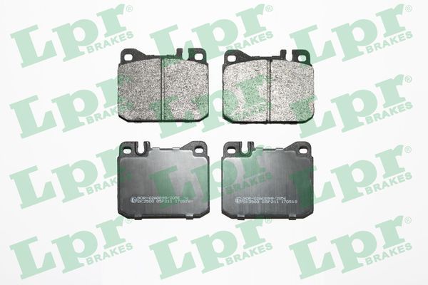 LPR 05P211 Brake pad set, disc brake