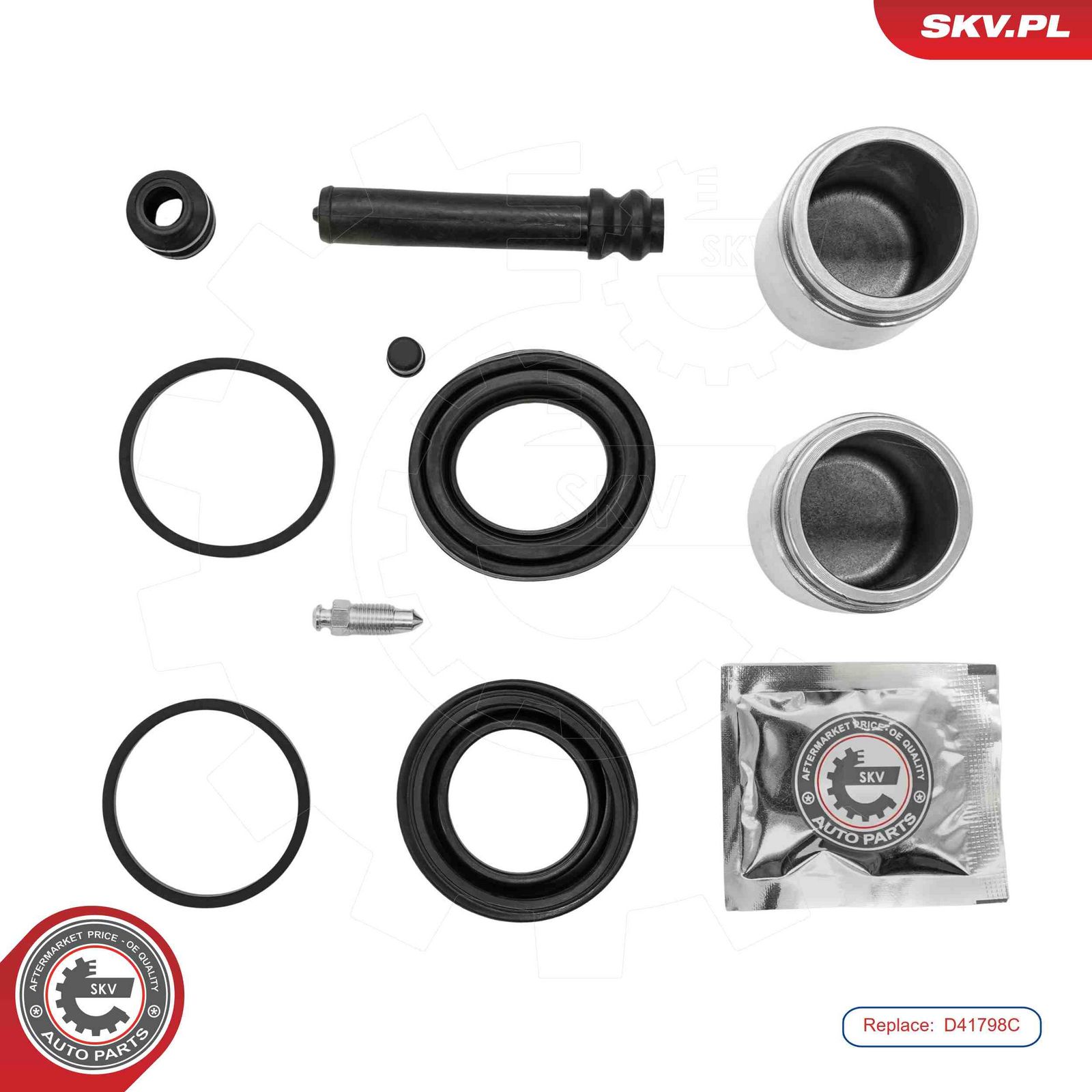 Repair Kit, brake caliper