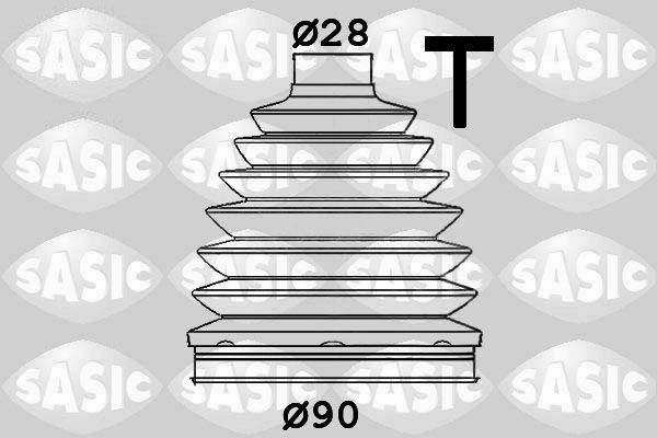 SASIC 1900056 Bellow kit, drive shaft
